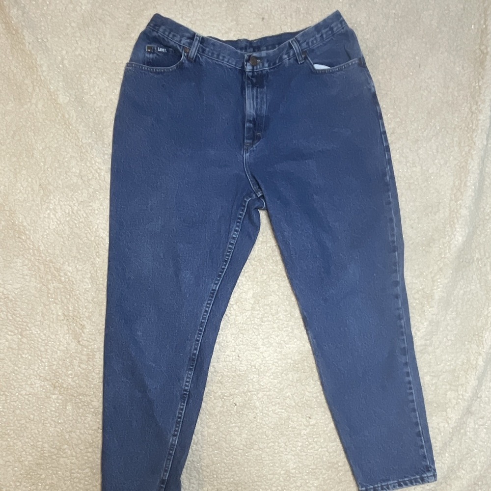 Vintage Lee Women's Plus Size Jeans Suze 20W High Rise Blue Denim